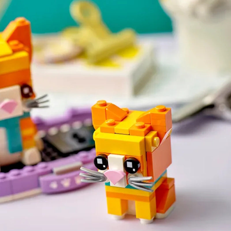 LEGO kvadrat boshli sariq yo'lbars (40480)