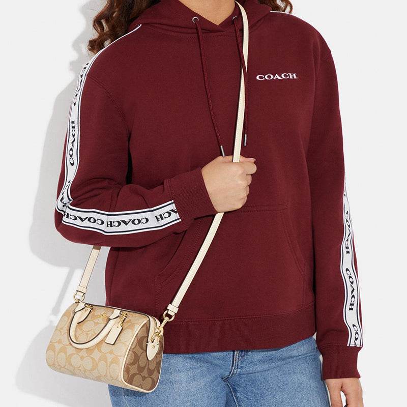 Сумка женская Coach Rowan 18 Classic Old Flower Zip - Boxette Shop