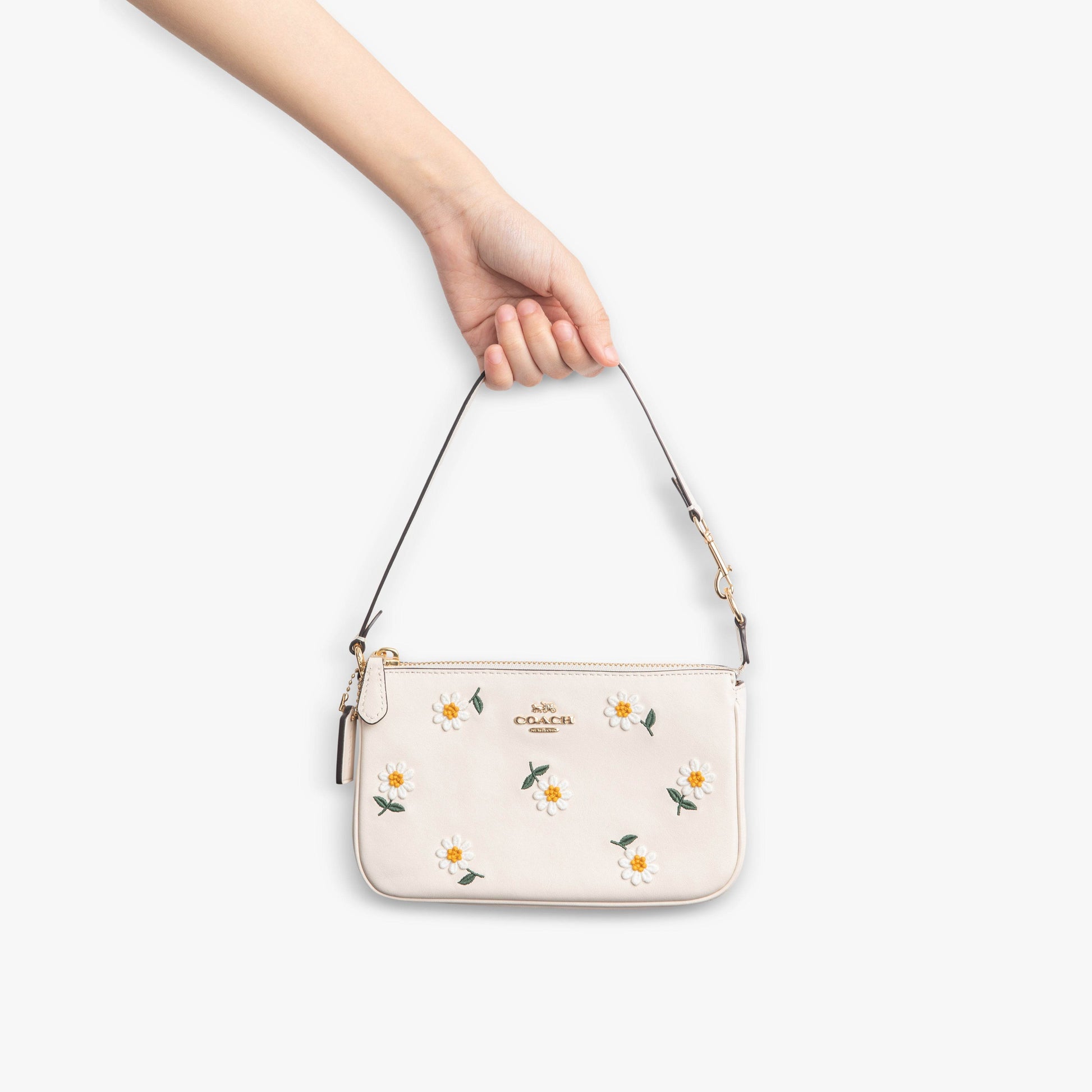 Сумка женская Coach Nolita 19 Daisy Flower Embroidery - Boxette Shop