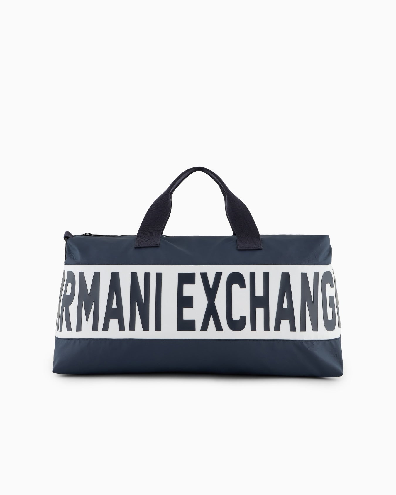 Armani Exchange Max logotipi sayohat sumkasi