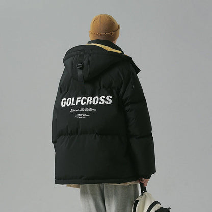 Пуховик мужской Golfcross Logo Puffer