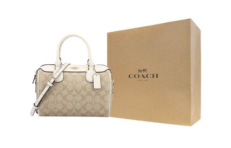 Сумка женская Coach Bennett 23 Zip Coated Canvas Spliced - Boxette Shop