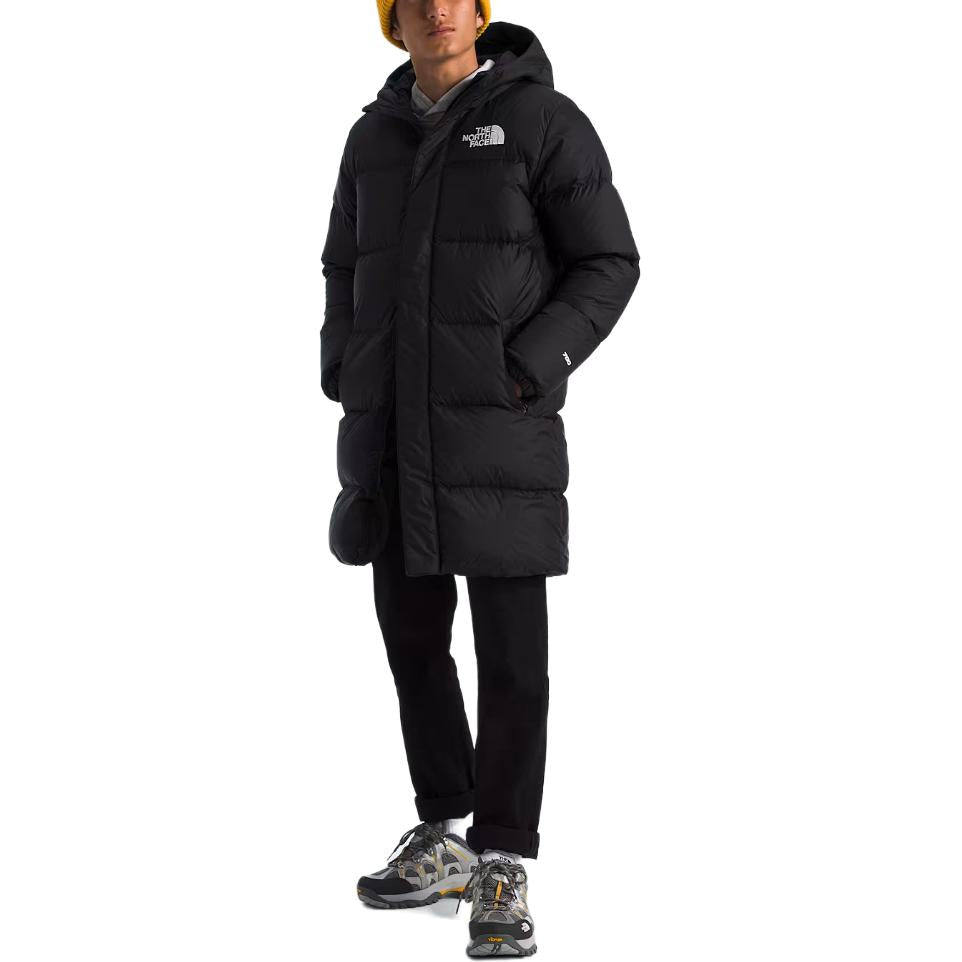 The north face the north face pike nuptse comfort warm hooded black juniors
