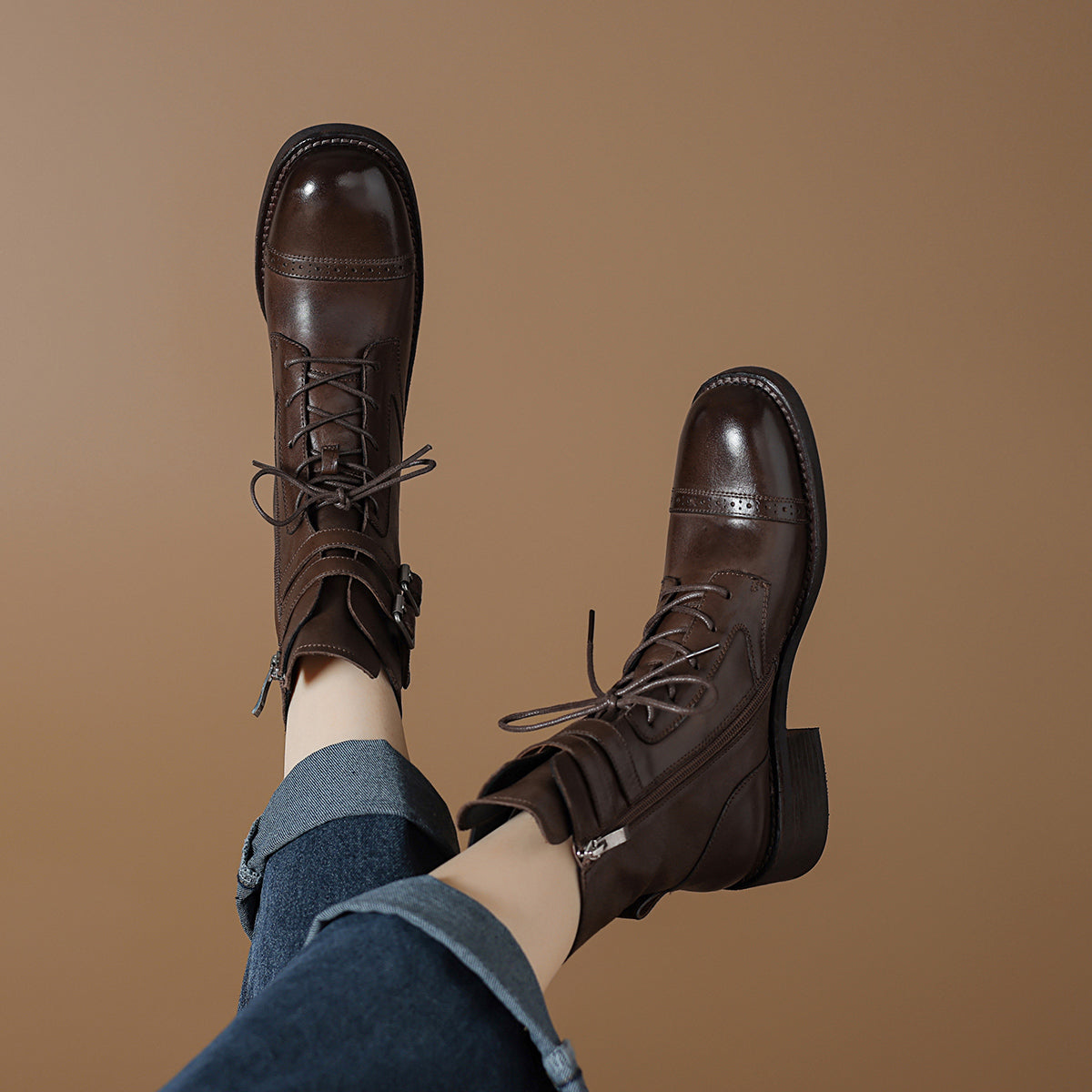 Rosa Bianca Biker Martin ayollar etiklari