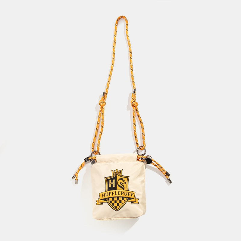 Pinkypinky pinky pikopi harry potter drawstring pocket magic college style polyester single shoulder crossbody bag men's and women's couple multicolour