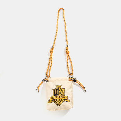 Pinkypinky pinky pikopi harry potter drawstring pocket magic college style polyester single shoulder crossbody bag men's and women's couple multicolour