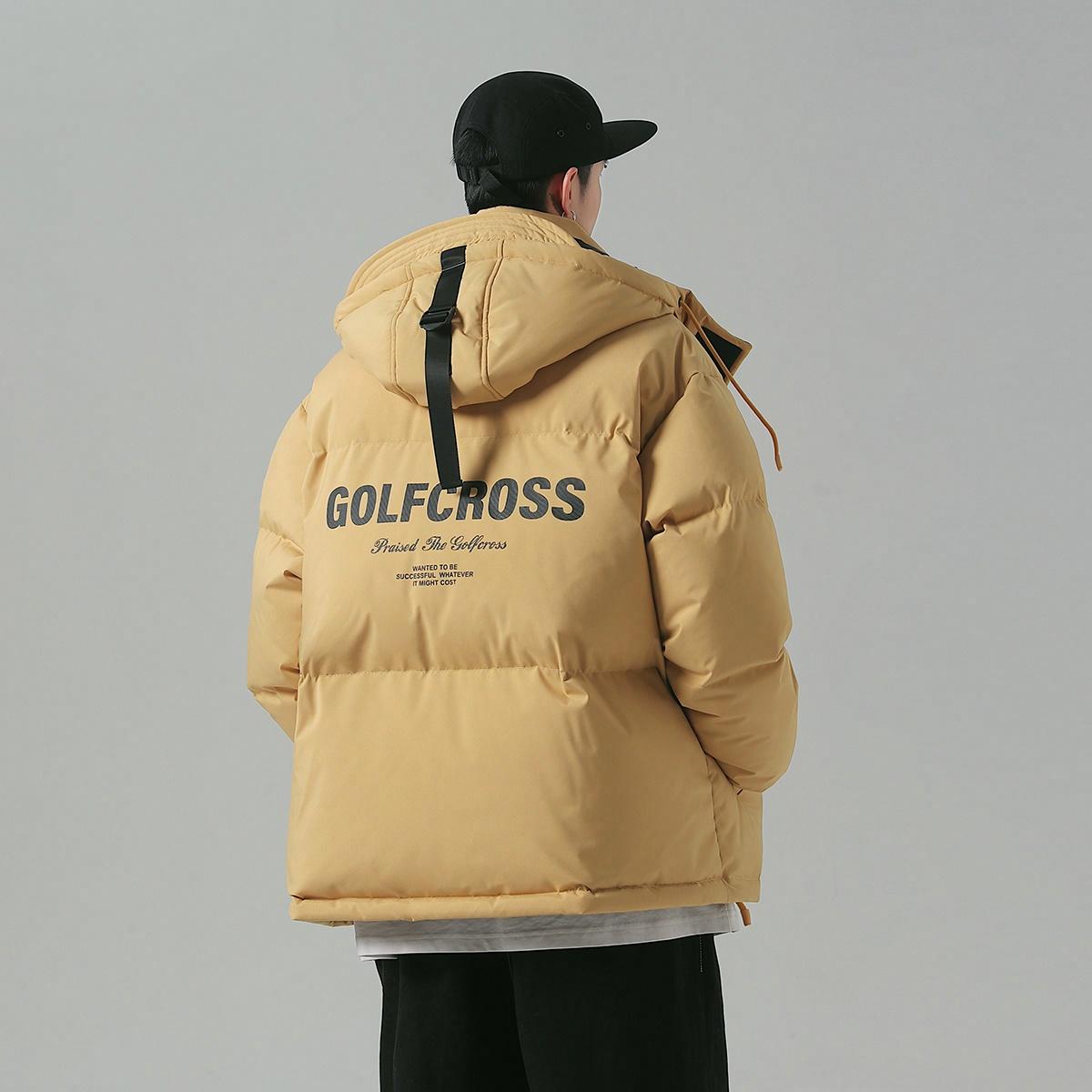 Пуховик мужской Golfcross Logo Puffer