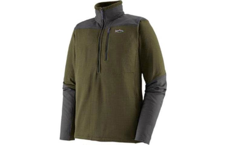 Свитшот мужской Patagonia R1 Fitz Roy Half Zip - Boxette Shop
