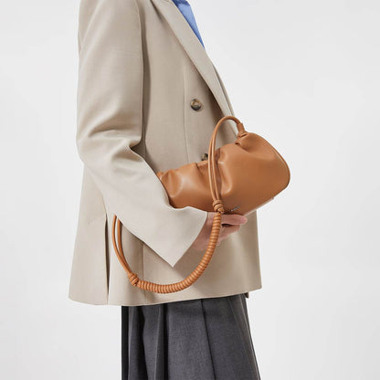 Сумка женская Charles&Keith Soft Drawstring S Russet - Boxette Shop