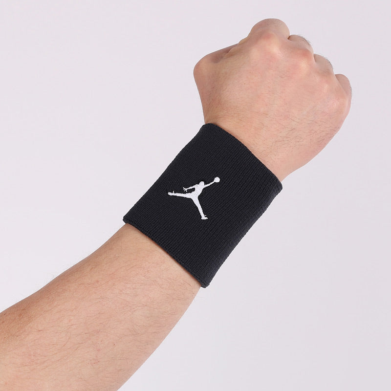 Iordaniya Voleybol Tennis Futboli Badminton Basketbol Mashg'uloti Ter o'tkazmaydigan Nafas oladigan Qo'l qo'riqchisi Nafas oladigan Qora va Oq asosiy himoya