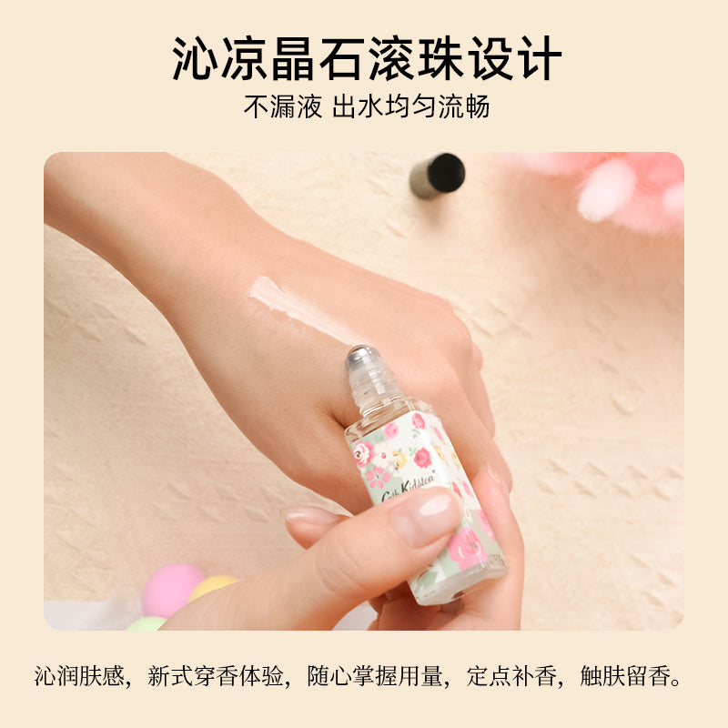 Cath kidston великобритания импортные ролл-на цветочные и фруктовые эфирные масла подарочный набор премиум печатных тройной парфюм тип духи ароматический эффект 5mlx5pcs/box