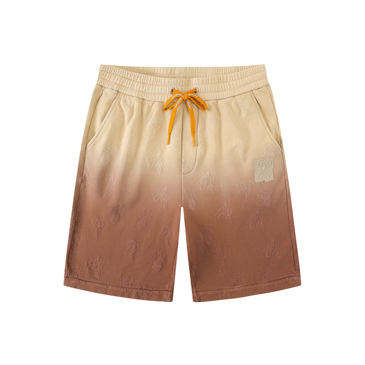 Navigare x yosh italyan kichkina yelkanli qayiqli gradient quyuq jakkard to'liq bosma tanga tekis tasodifiy shortilar erkaklar modellari