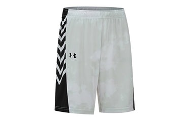 Under armour under armour бренд логотип печать средней талией дышащий бег фитнес тренировки короткие баскетбол брюки спортивные шорты мужские и женские модели белый