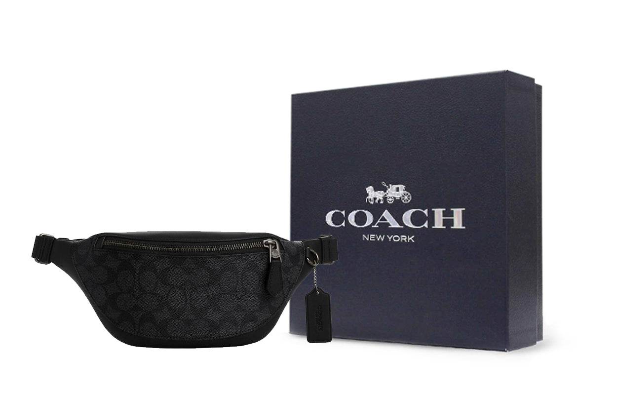 Поясная сумка Coach Warren 29 Flower Nameplate Closure Chest - Boxette Shop