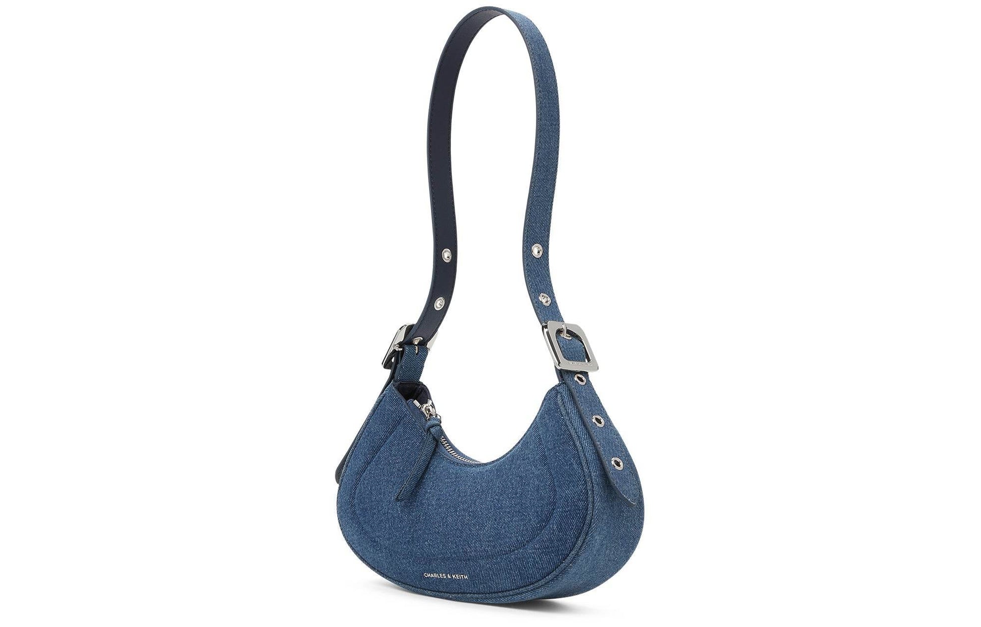 Сумка женская Charles&Keith Tannin Collection Petra Denim - Boxette Shop
