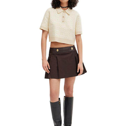Футболка женская Coach Athletic Button Down Polo S - Boxette Shop