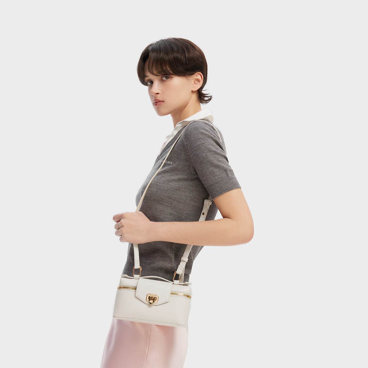 Сумка женская Charles&Keith Ck Handheld Square Box Cosmetic - Boxette Shop