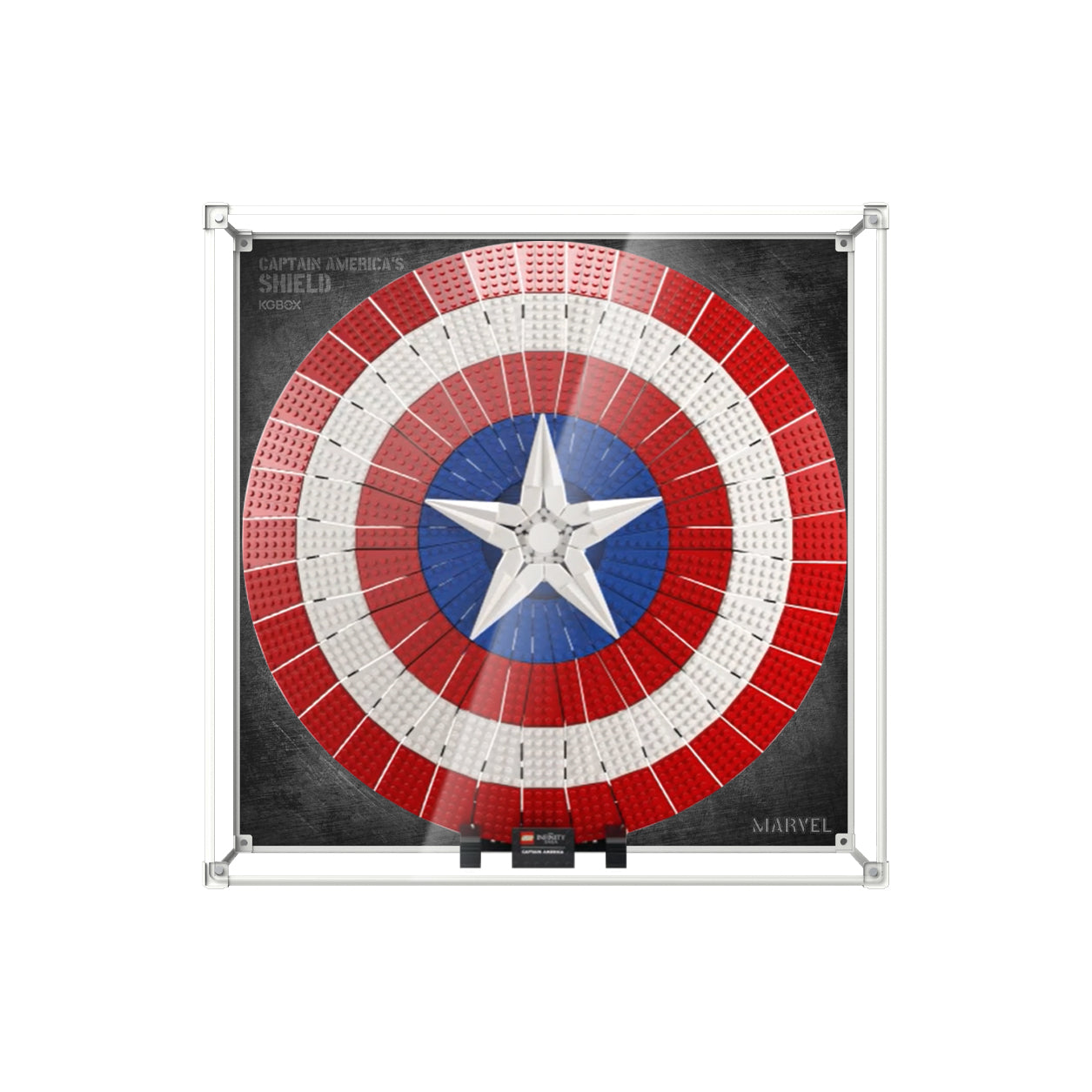 LEGO Super Qahramonlari Kapitan Amerika qalqoni (76262)