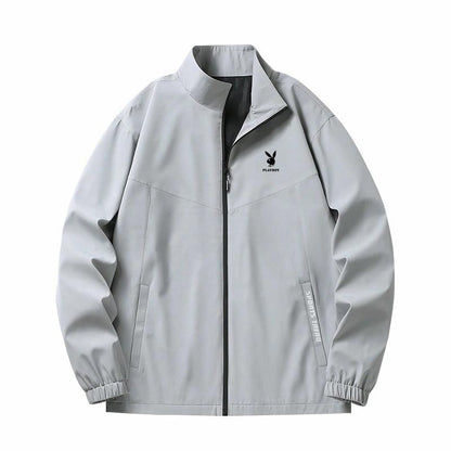 Erkaklar uchun Playboy Windbreaker kurtkasi