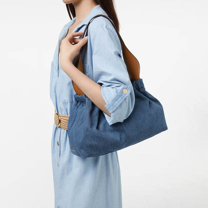Сумка женская Charles&Keith Tannin Collection Soft Hundred Models Denim - Boxette Shop