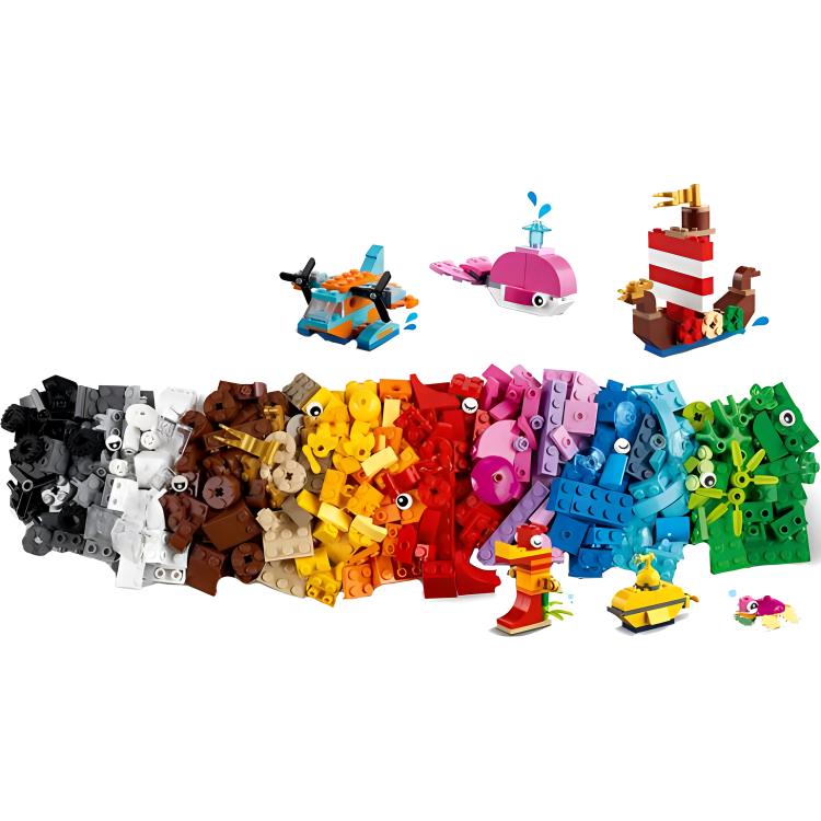 LEGO Classic "Creative Ocean Fun" qurilish to'plami (11018)