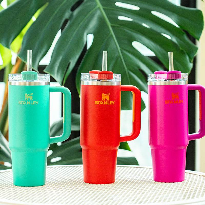 Термокружка Stanley Straw Insulated Mug - Boxette Shop