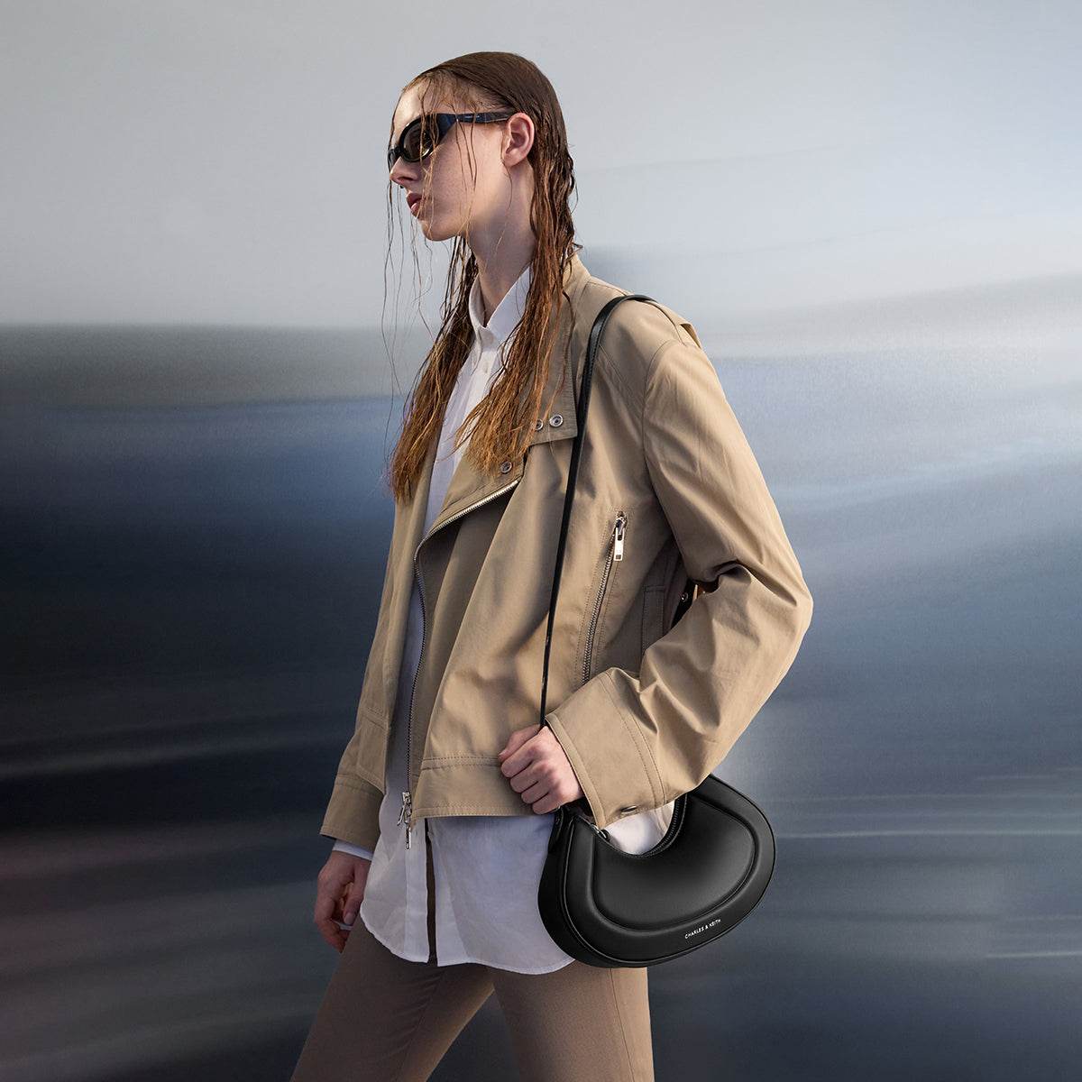 Сумка женская Charles&Keith Noir - Boxette Shop