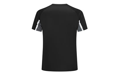 Under armour простой logo печатных повседневная бег фитнес велоспорт спорт тренировки джерси дышащий трикотаж круглый вырез короткий рукав футболка мужская и женская черный
