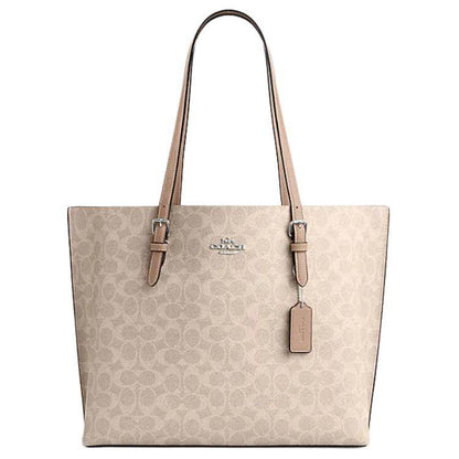 Сумка женская Coach Mollie 34 Branded Logo Zip Closure - Boxette Shop