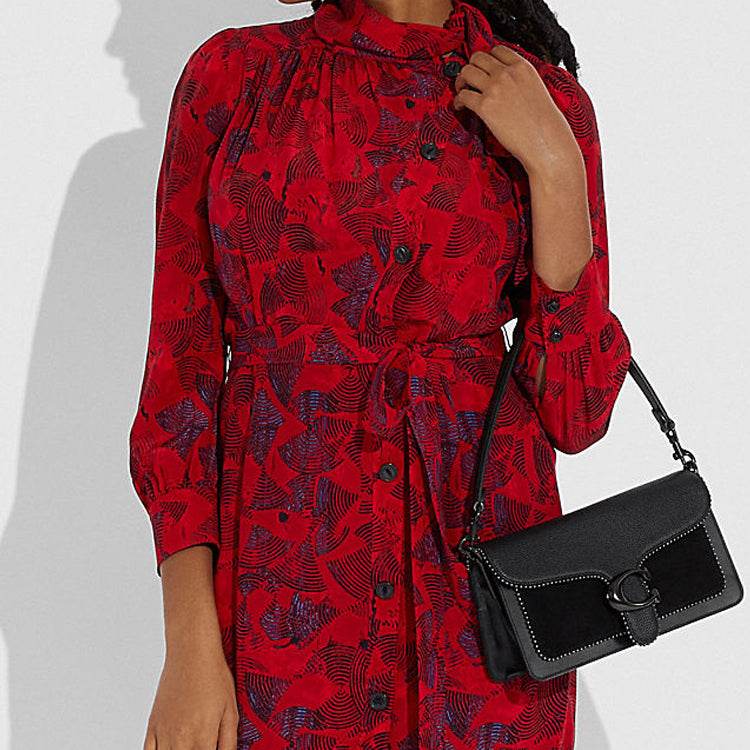 Сумка женская Coach Tabby 26 Beaded Chain Flap - Boxette Shop