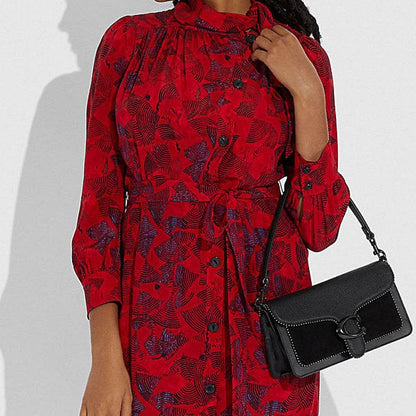 Сумка женская Coach Tabby 26 Beaded Chain Flap - Boxette Shop