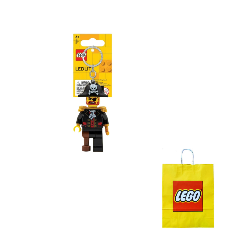 LEGO Pirate Redbeard Keychain (LGL-KE23H)
