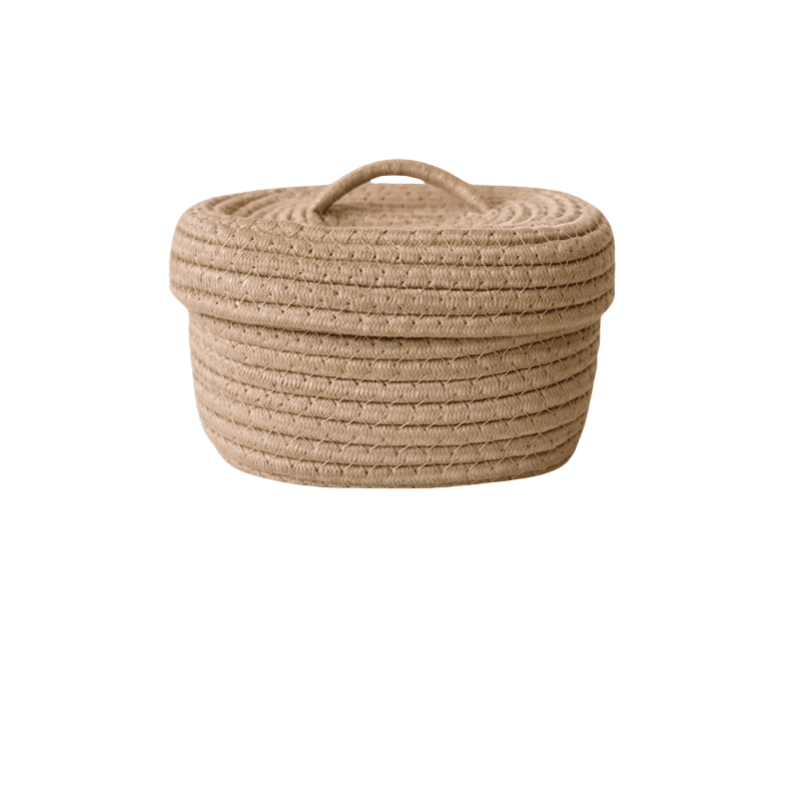 Коробка для хранения Yemi Woven Cotton Box - Boxette Shop