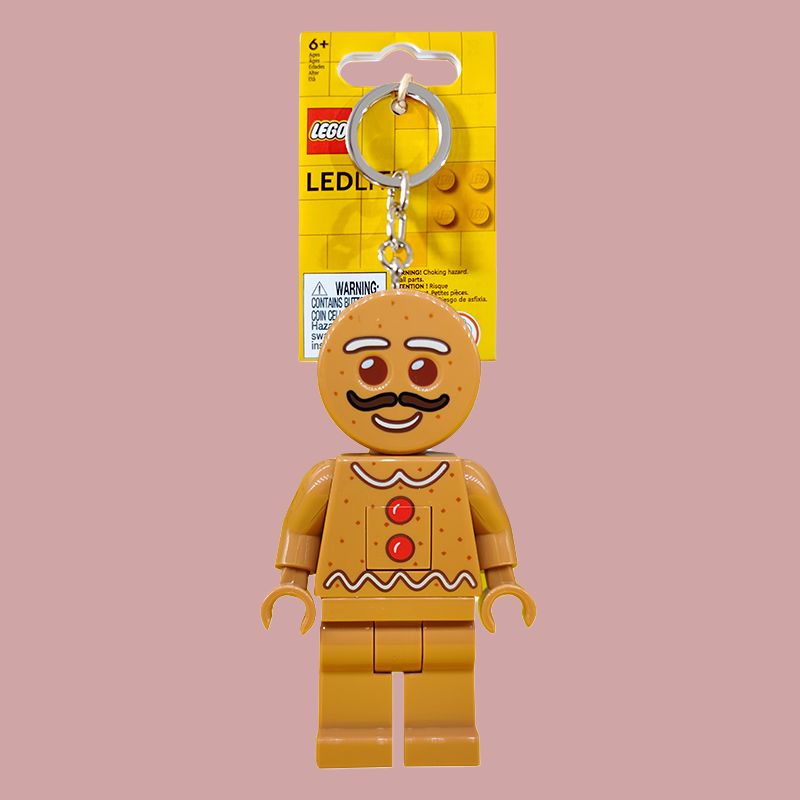 LEGO Keychain: "Gingerbread Man" (KE182H)