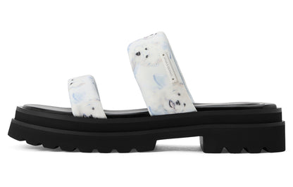 Charlz va Keyt ayollar flip-floplari