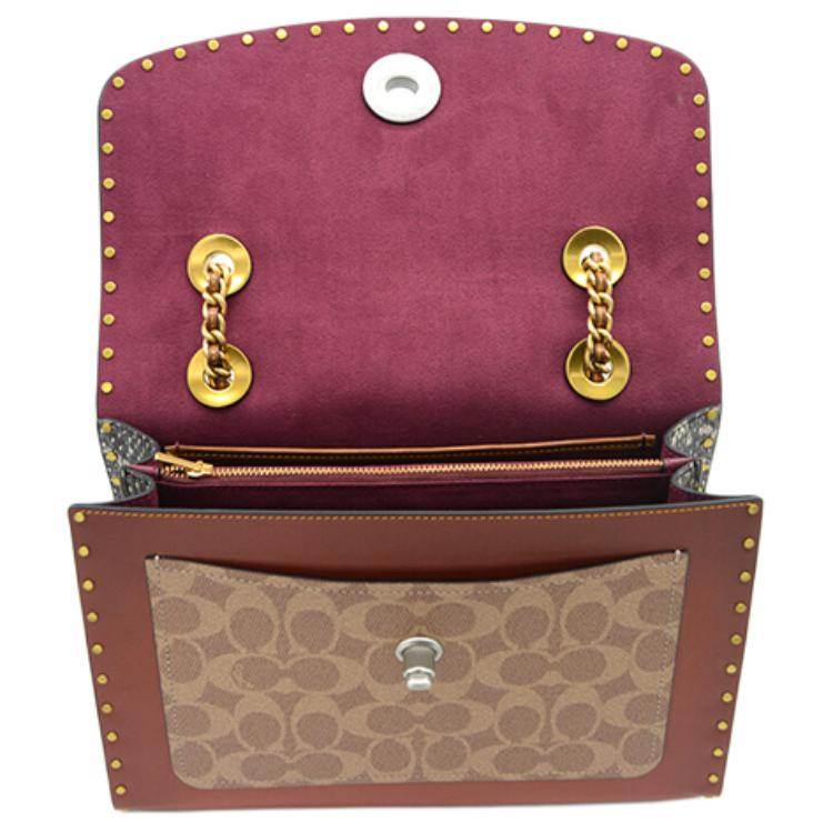 Сумка женская Coach Parker 26 Camellia Printed Rivet Trim - Boxette Shop