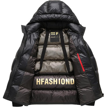 Пуховик мужской Snow Flying Black Gold