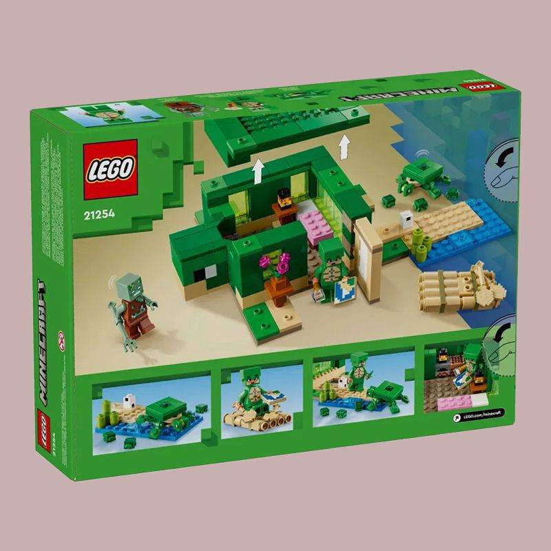 Конструктор LEGO My World Series: Beach Turtle House (21254) - Boxette Shop