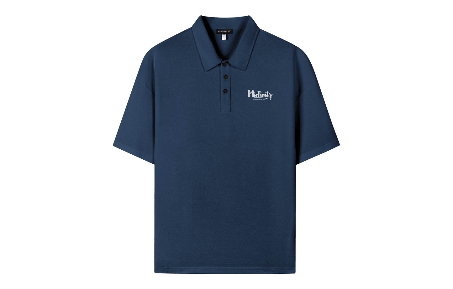 Поло мужское Minfinity Basic Logo - Boxette Shop