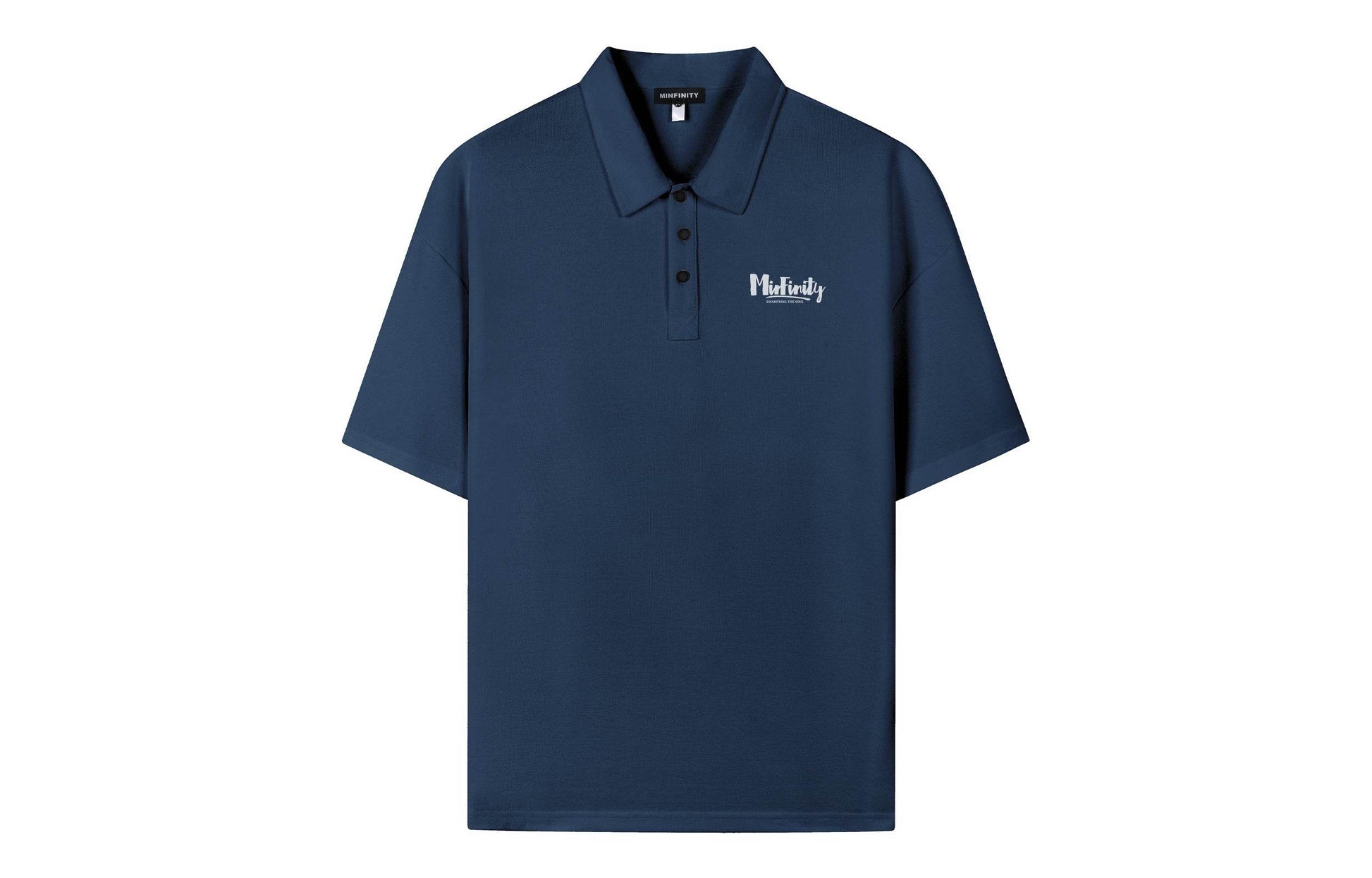 Поло мужское Minfinity Basic Logo - Boxette Shop