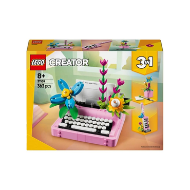 LEGO gul yozuv mashinasi (31169)