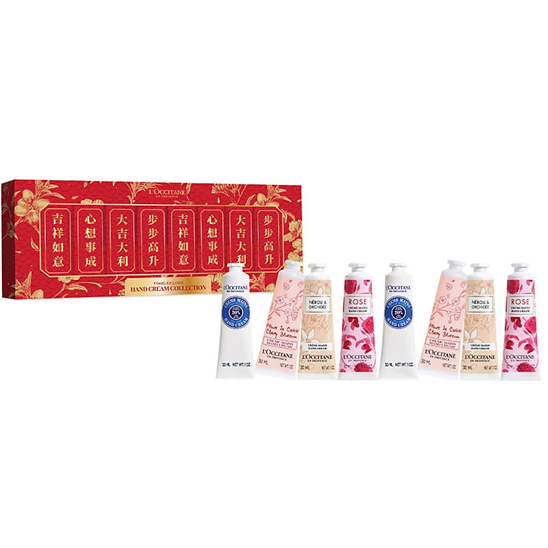 Loccitane hand cream combo care set увлажнение и восстановление 30 мл*3/30 мл*4/30 мл*8