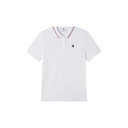 Le coq le coq sportif brendi logotipi tasodifiy sport polo ko'ylagi qisqa yengli ayollar