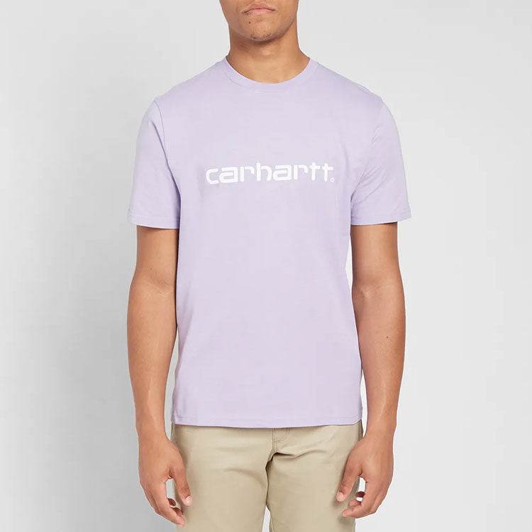 Футболка мужская Carhartt WIP printed letter light - Boxette Shop