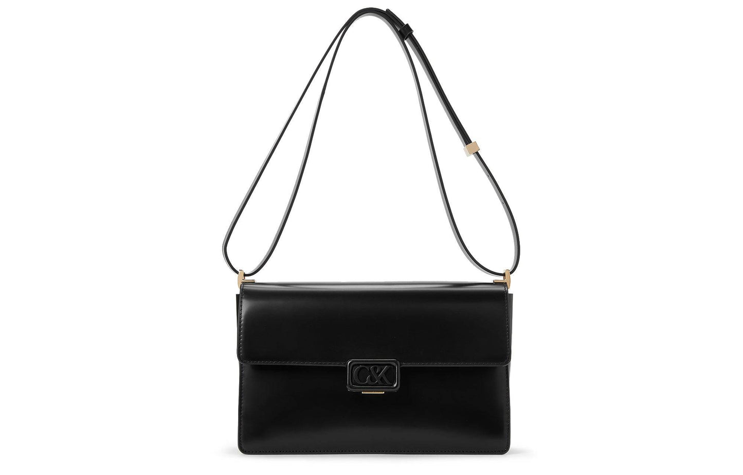 Сумка женская Charles&Keith Commuter Envelope Square Cowhide S - Boxette Shop