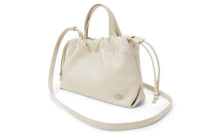 Сумка женская Charles&Keith Soft Leather Drawstring Design Cloud - Boxette Shop