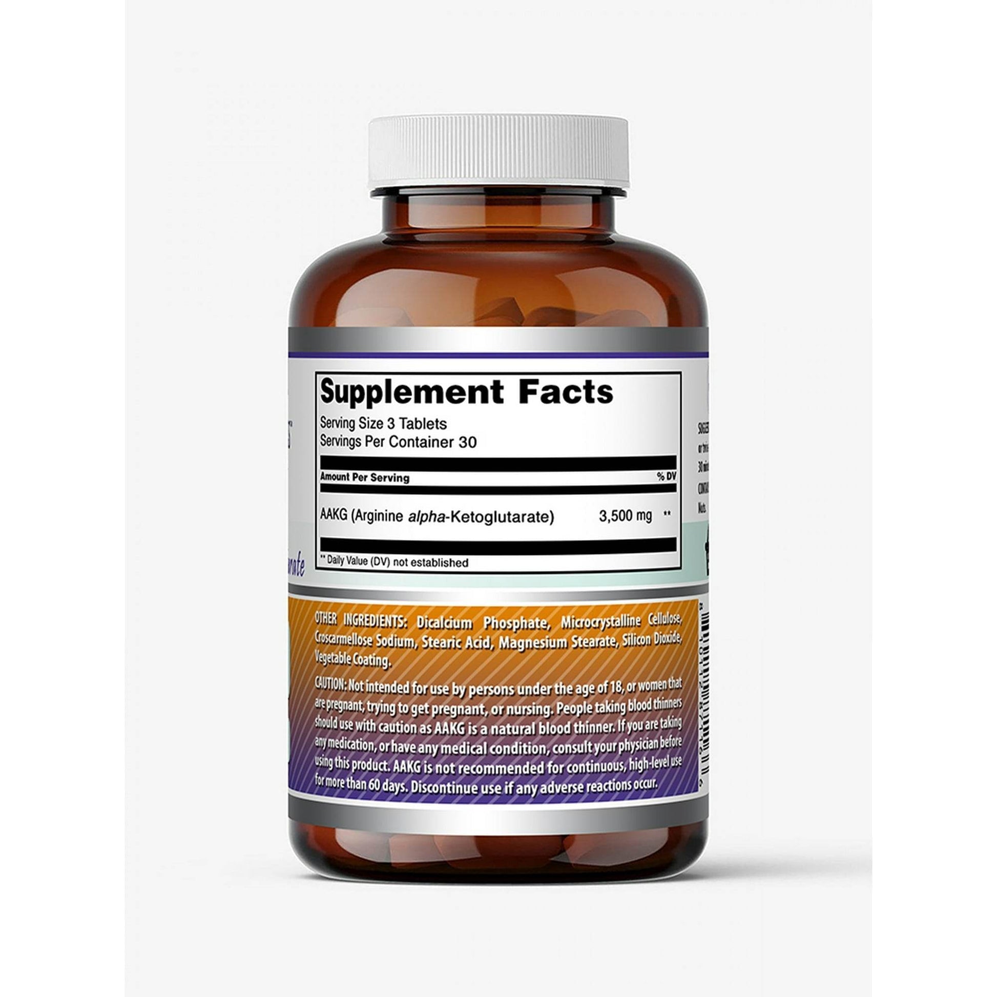 БАД Amazing Formulas AAKG Arginine Alpha-ketoglutarate, 90 таблеток - Boxette Shop