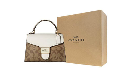Сумка женская Coach Pepper 22 Classic Old Flower Flap - Boxette Shop
