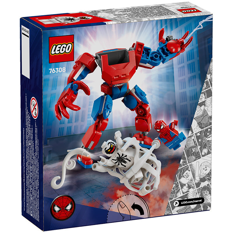 LEGO konstruktiv to'plami "O'rgimchak odam: Mechs va Anti-Venom" (76308)