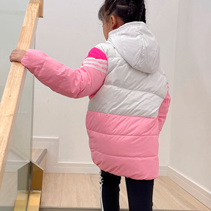 Пуховик детский Adidas Patchwork